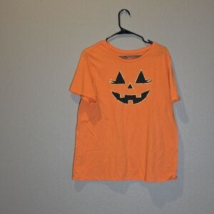 Kids Halloween Pumpkin Costume T-Shirt